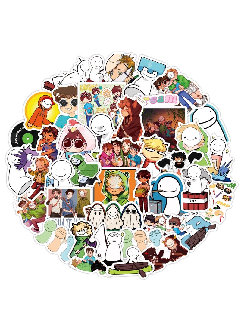 general 50-Piece DreamWasTaken Cute Vinyl Waterproof Sticker - Image 2