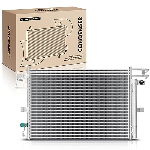 A-Premium Air Conditioning A/C Condenser Compatible with Ford Explorer 2011-2019 V6 3.5L, Replace# BB5Z19712A - Image 1