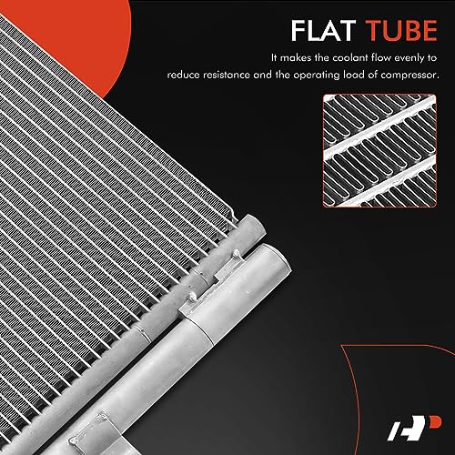A-Premium Air Conditioning A/C Condenser Compatible with Ford Explorer 2011-2019 V6 3.5L, Replace# BB5Z19712A - Image 3