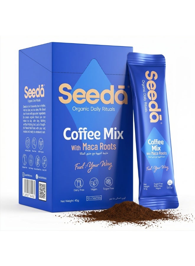 Seeda Coffee – Organic Instant Coffee with Maca Root - Image 1