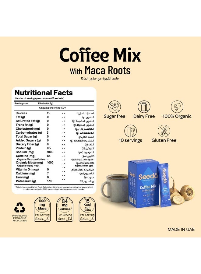 Seeda Coffee – Organic Instant Coffee with Maca Root - Image 5