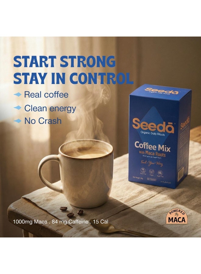 Seeda Coffee – Organic Instant Coffee with Maca Root - Image 2