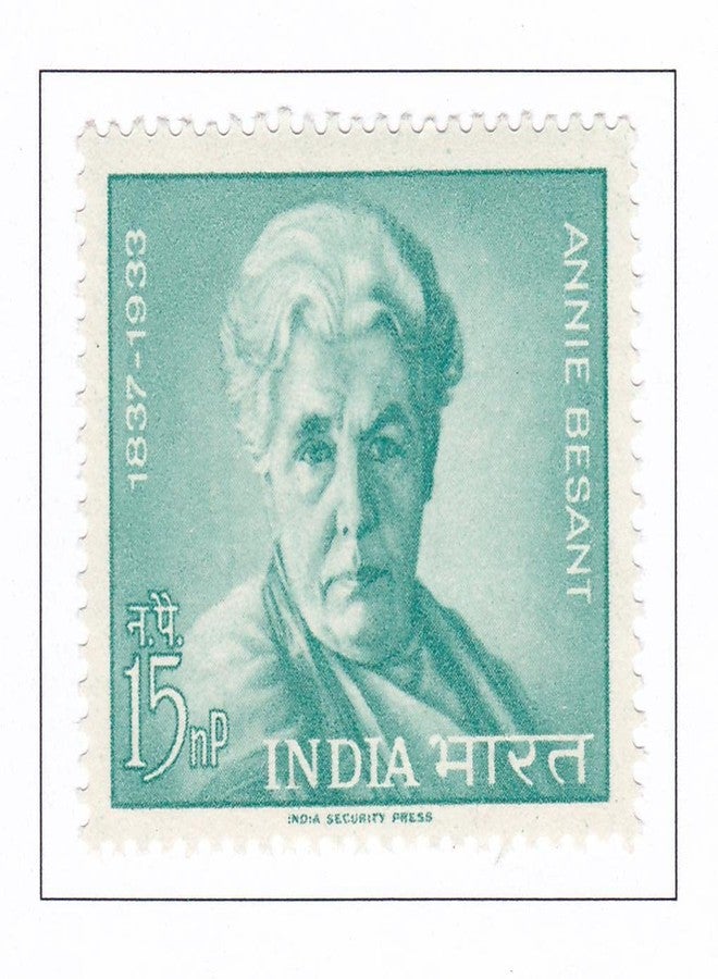 Phila387 1963 Annie Besant MNH