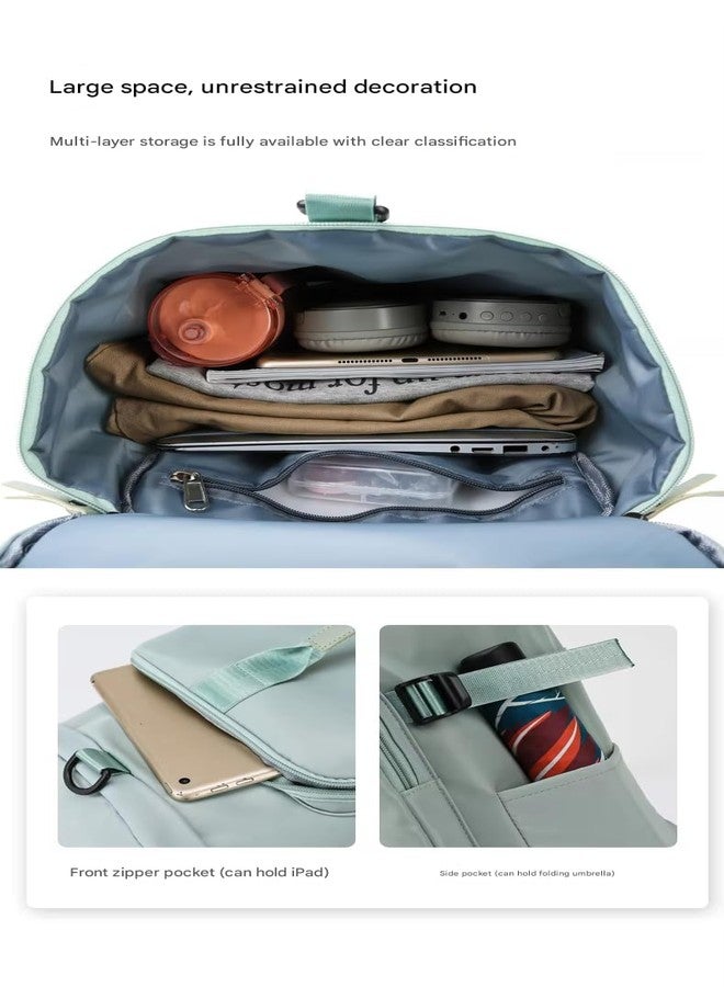 GNEY 45L Waterproof Travel Duffel Backpack Gym Bag with Shoe Compartment&USB Charging Port-Convertible Weekender Luggage for Men Women-Multipurpose Shoulder Bag for Sports,Hiking, Camping,Travel - Image 4