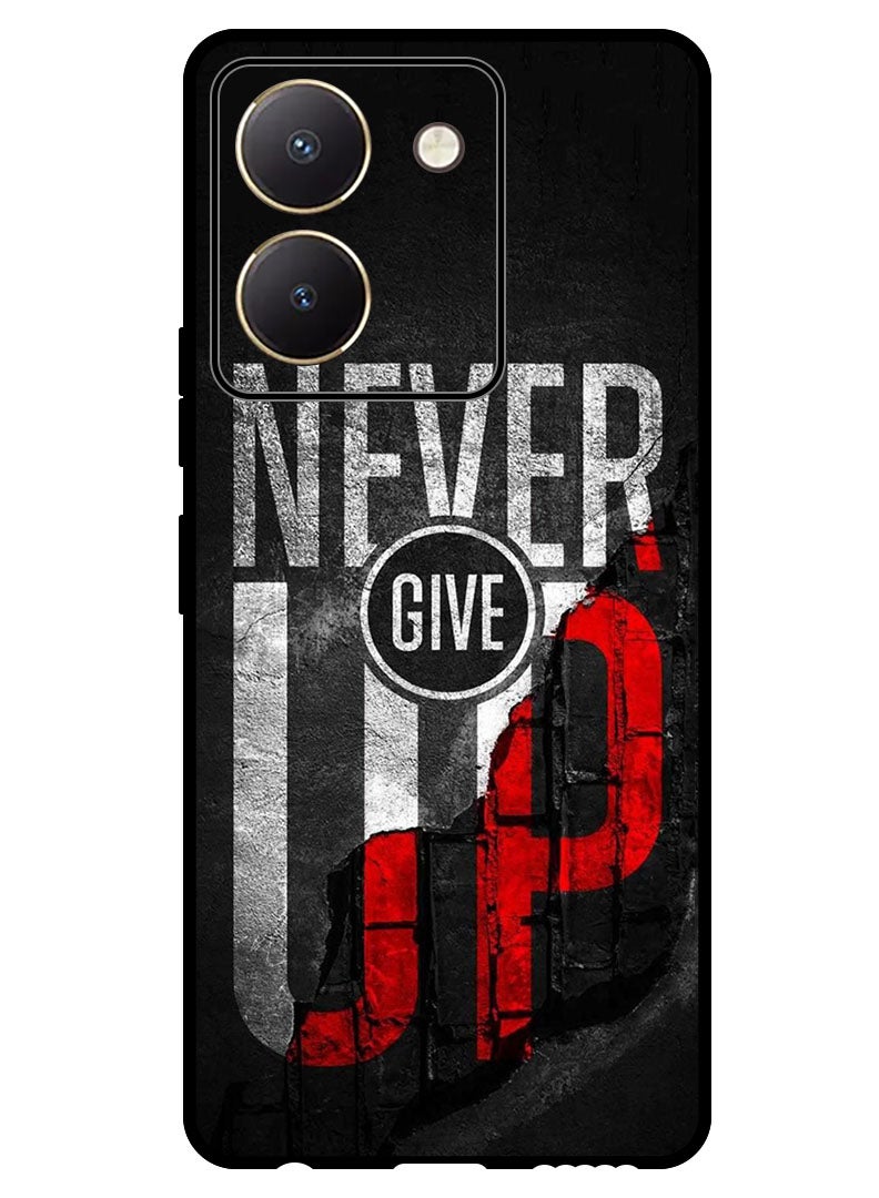 Theodor Protective Case Anti Scratch Shock Proof Bumper Cover For Vivo Y27s Never Give Up (2) - Image 1