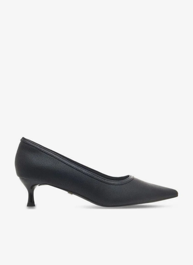 سيليست Women Textured Kitten Heel Shoes