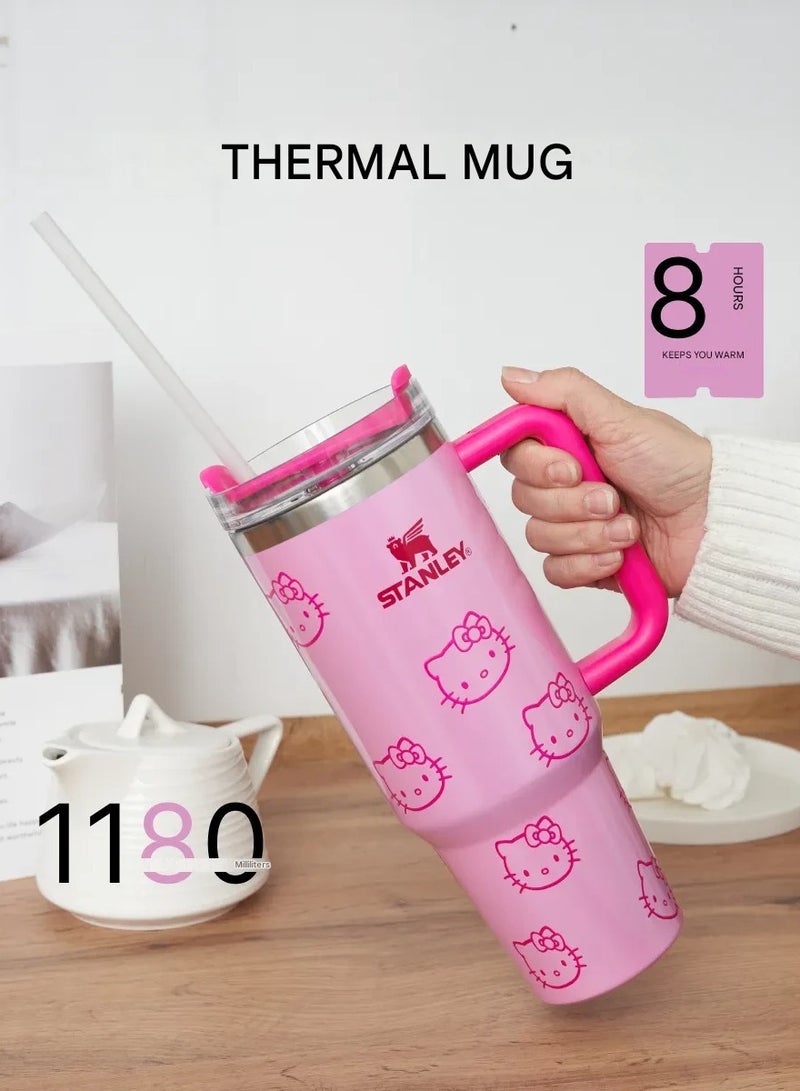 Stanley Hello Kitty Thermal Mug 40 OZ - Image 1