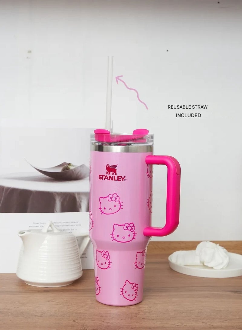 Stanley Hello Kitty Thermal Mug 40 OZ - Image 4