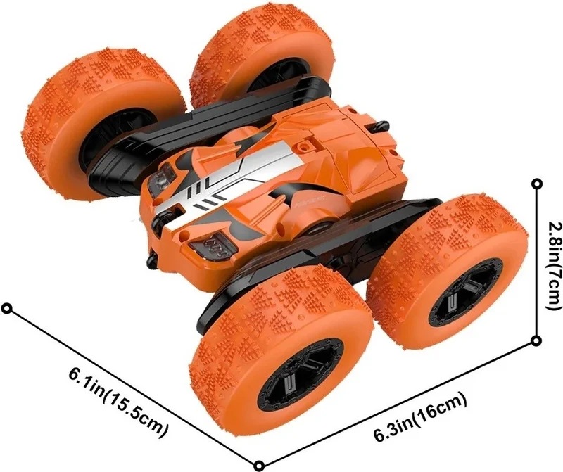 ني اويجون Remote Control Rechargeable Acrobat Car Stunt Racing Car