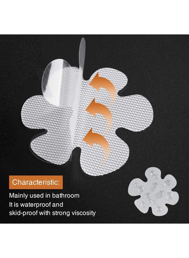 Secopad Original 36PCS Transparent Bathtub Stickers Non-Slip, Safety Shower Treads Adhesive Appliques with Premium Scraper - Image 1