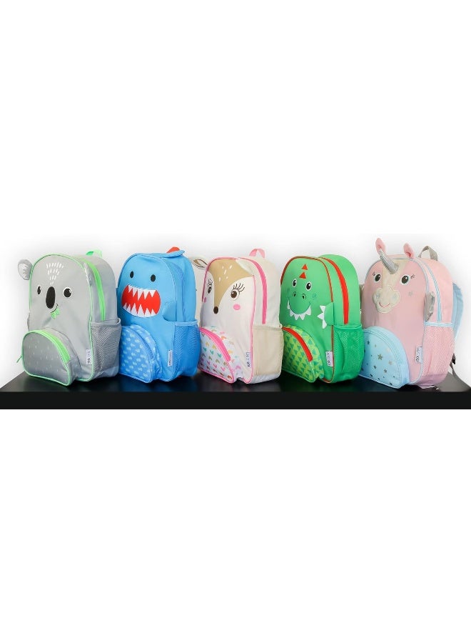 Zoocchini Kids Backpack-Fiona The Fawn, Multicoloured, One Size, Multicolored - Image 3