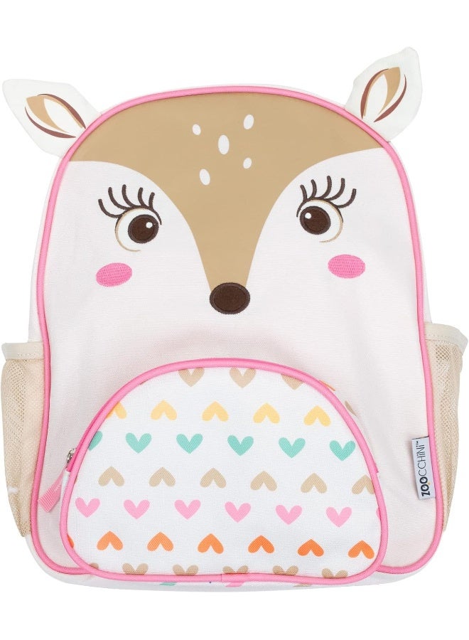 Zoocchini Kids Backpack-Fiona The Fawn, Multicoloured, One Size, Multicolored - Image 1