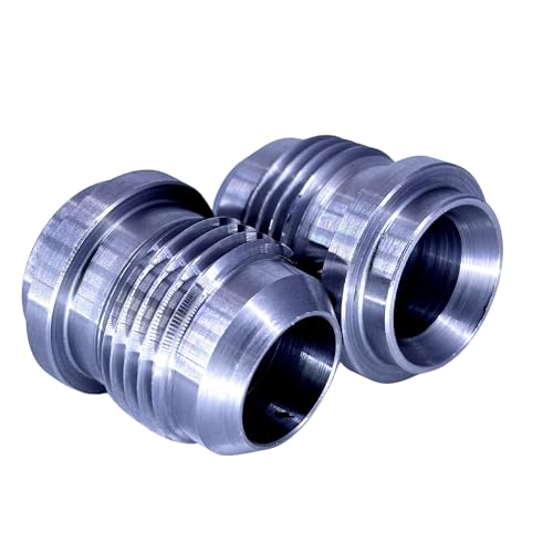 REMTUNE Brand 10AN Male Billet - MILD STEEL Weld On Bung Fitting For Secure & Reliable Connections - AN10 Fitting Weld Bungs for Fabrication Projects - (2 Pcs) - Image 2