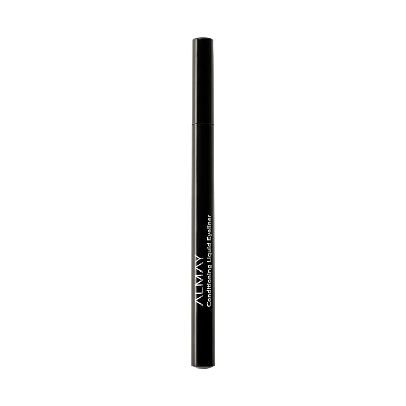 Almay Conditioning Liquid Eyeliner, Longwearing, Waterproof, Hydrating, Stocking Stuffer for Women, 10 Black, 0.03 fl oz - Image 1
