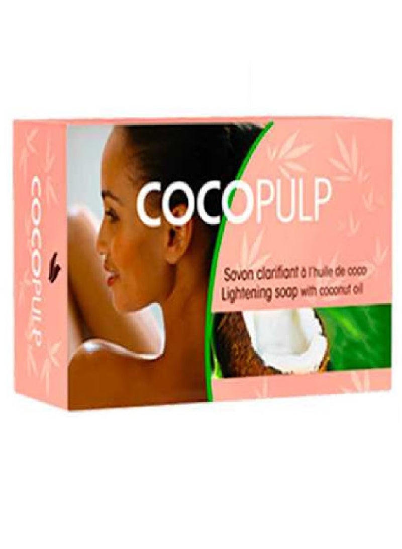 COCOPULP Lightening Soap With Coconut Oil 180g