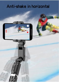 XQOOPS Selfie Stick Gimbal Stabilizer, xQoops Light Weight Auto Balance 1-Axis Stabilizer for Smartphones with 360° Face Tracking Tiktok Vlog Youtuber Live Video Recording  - Image 3