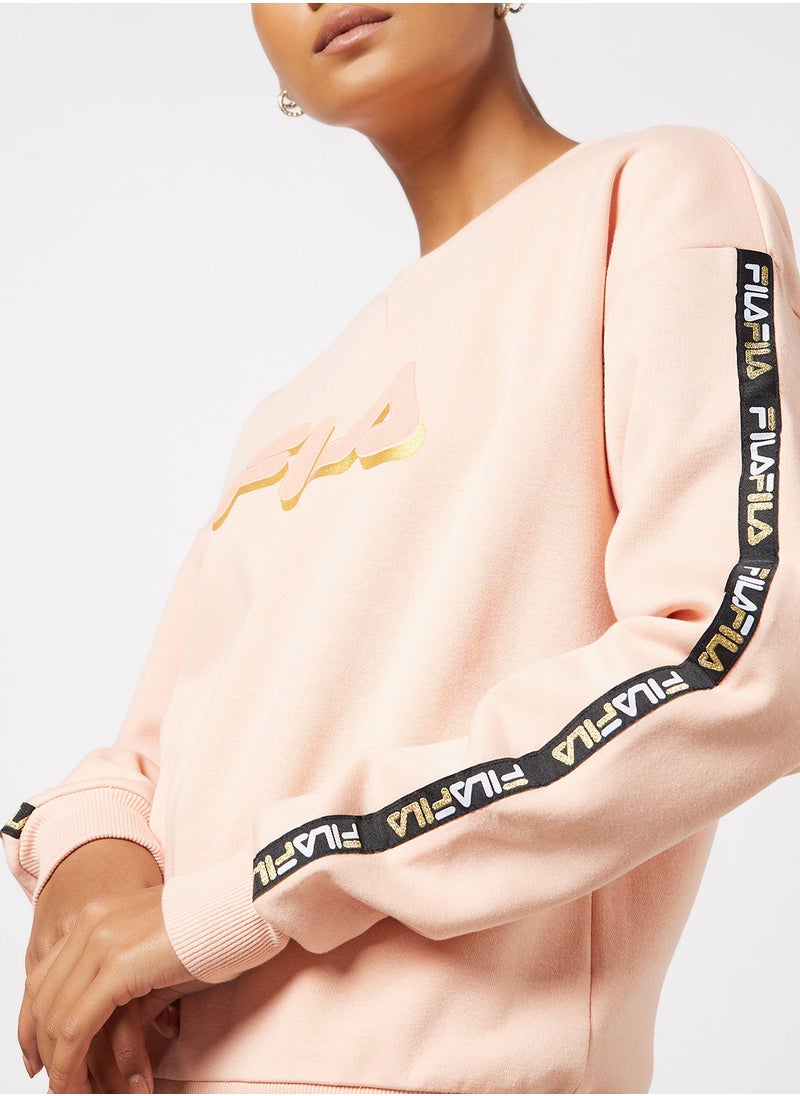 FILA - Gianna Crew Sweatshirt - Image 1