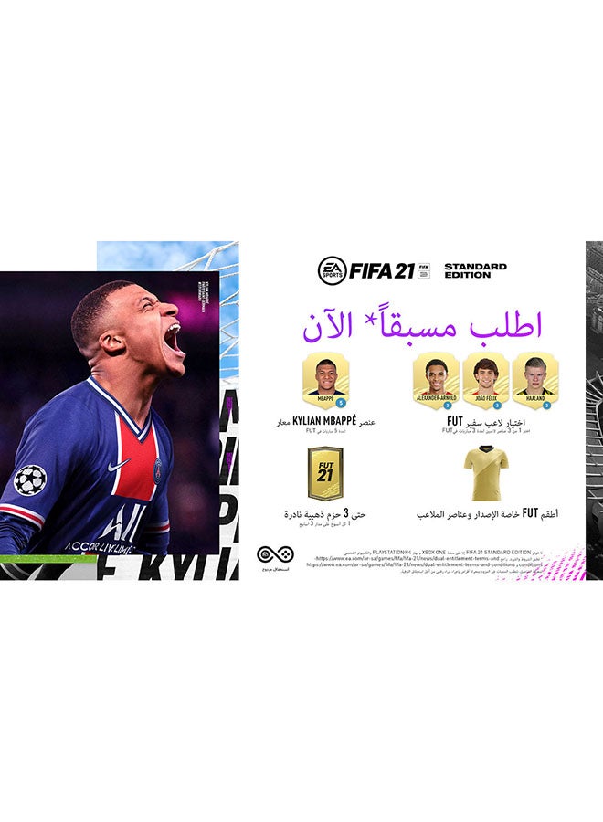 EA Fifa 21 Standard Edition-English/Arabic (KSA Version) - Sports - playstation_4_ps4 - Image 2