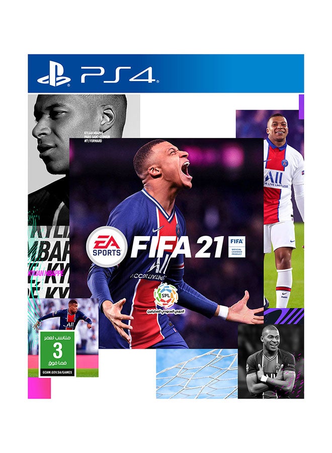 EA Fifa 21 Standard Edition-English/Arabic (KSA Version) - Sports - playstation_4_ps4 - Image 1