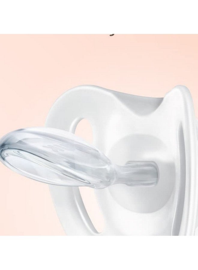 نوك | لهايات تقويم الأسنان | أزرق فاتح-أزرق | من ٦ إلى ١٨ شهرًا | أفضل لهاية للأطفال الرضع | خالية من بيسفينول أ | مصممة لتهدئة الطفل تمامًا مثل الأم | عبوة من قطعتين (أزرق) - Image 3