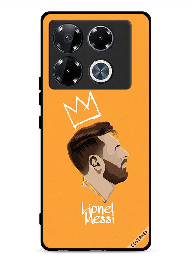 Covernex Infinix Note 40 Pro 5G Protective Case Cover Leo Messi The King - Image 1