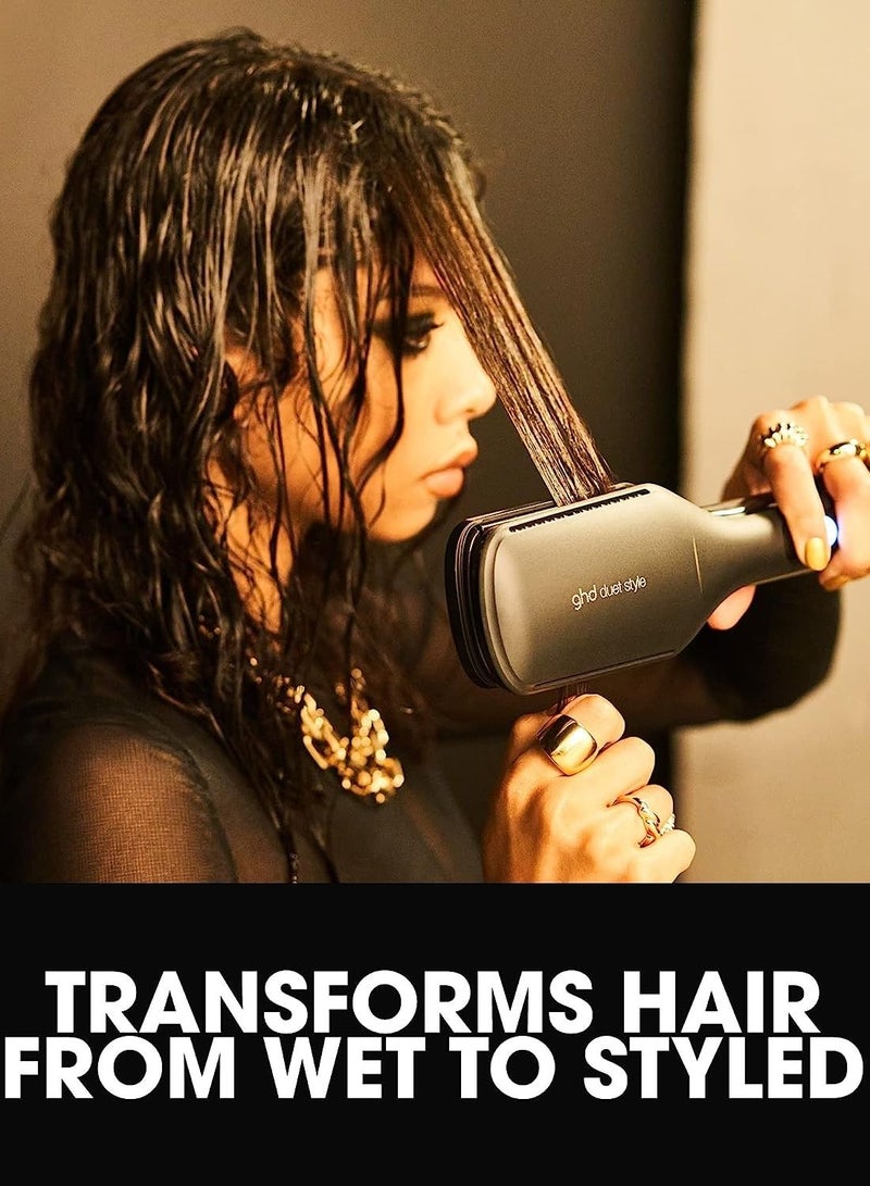 مصفف الشعر بالهواء الساخن 2 في 1 من دويت جي اتش دي باللون الأسود - Image 5