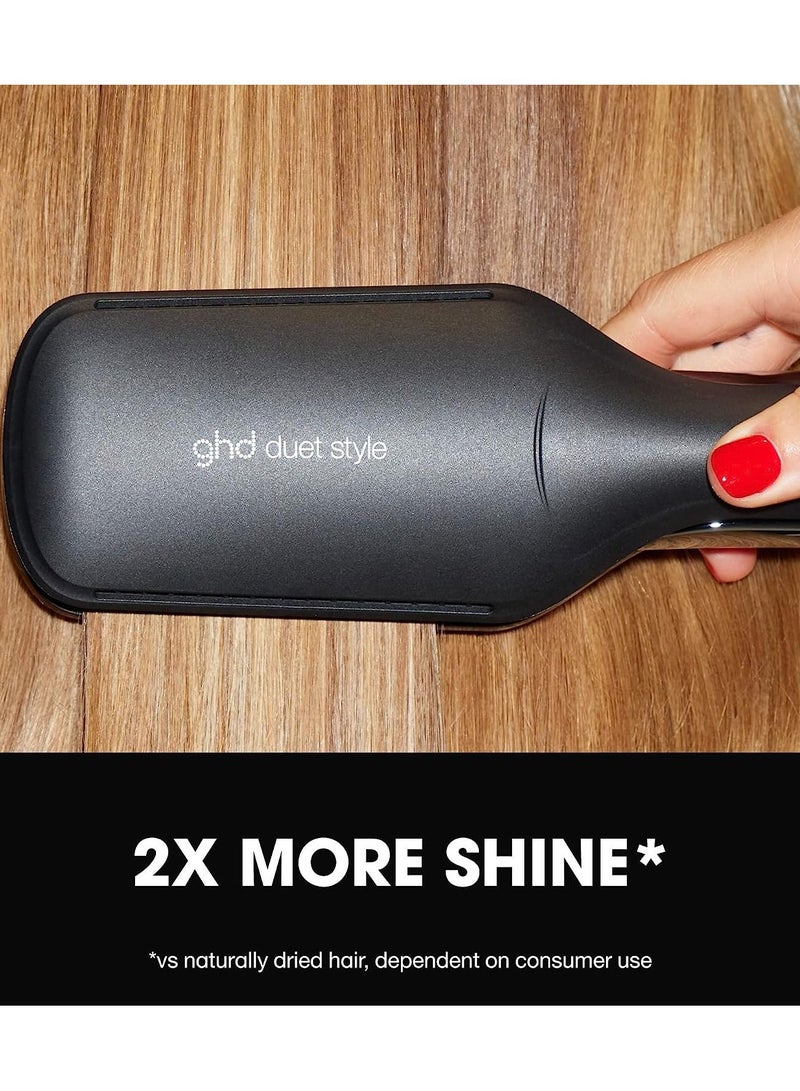 مصفف الشعر بالهواء الساخن 2 في 1 من دويت جي اتش دي باللون الأسود - Image 4