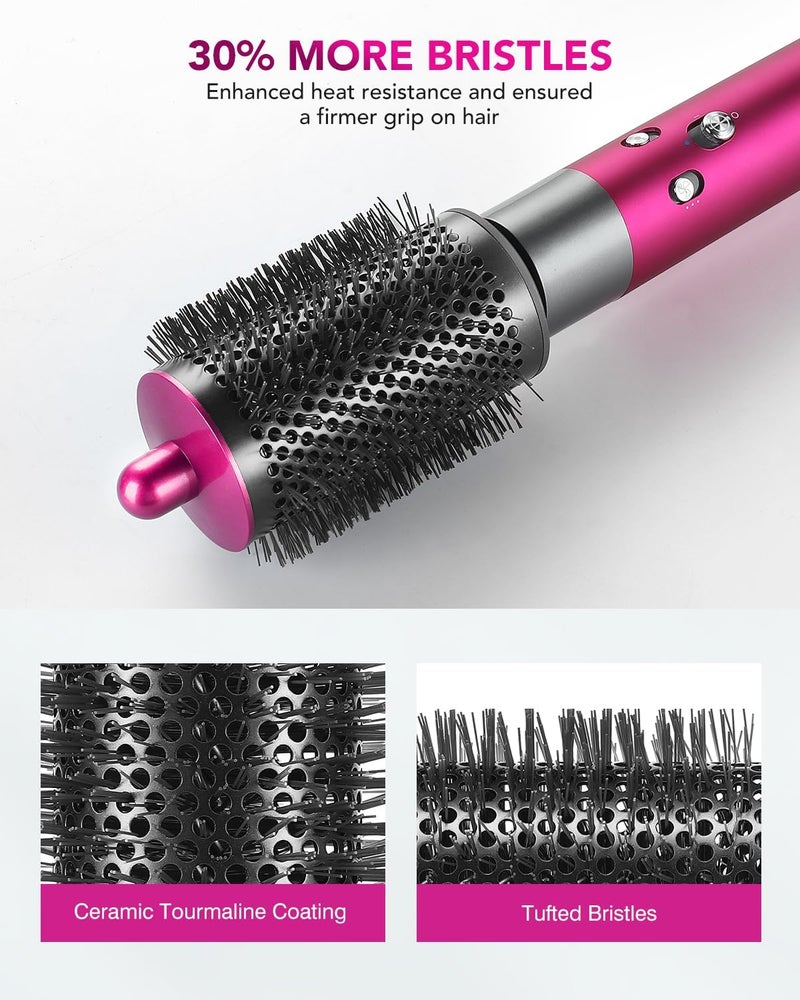 فرشاة تكبير مستديرة كبيرة مطورة لجهاز Dyson Airwrap Styler HS01/HS05، ملحق فرشاة مستديرة كبيرة لتكبير الحجم للشعر الناعم، تصفيف الحجم والتجعيد - Image 3