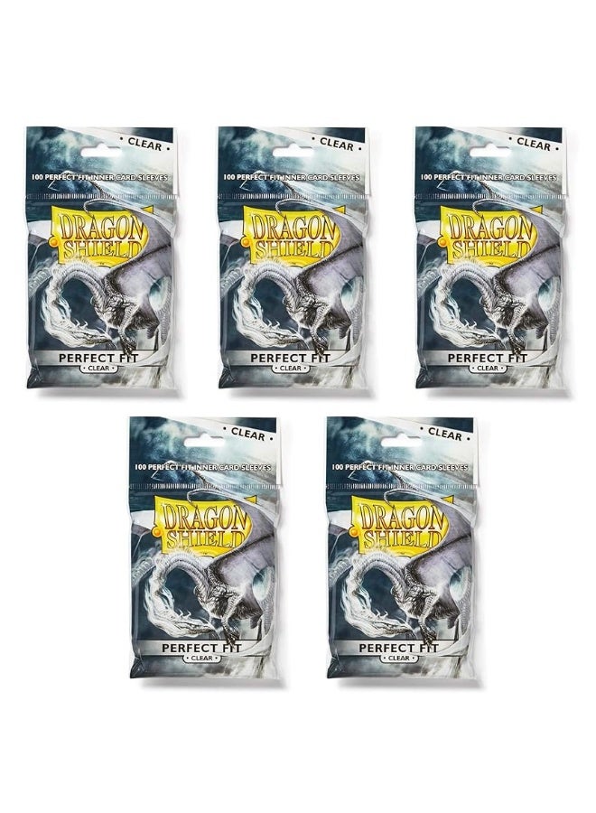 dragon shield درع التنين 100 أكمام شفافة بحجم قياسي - Image 1