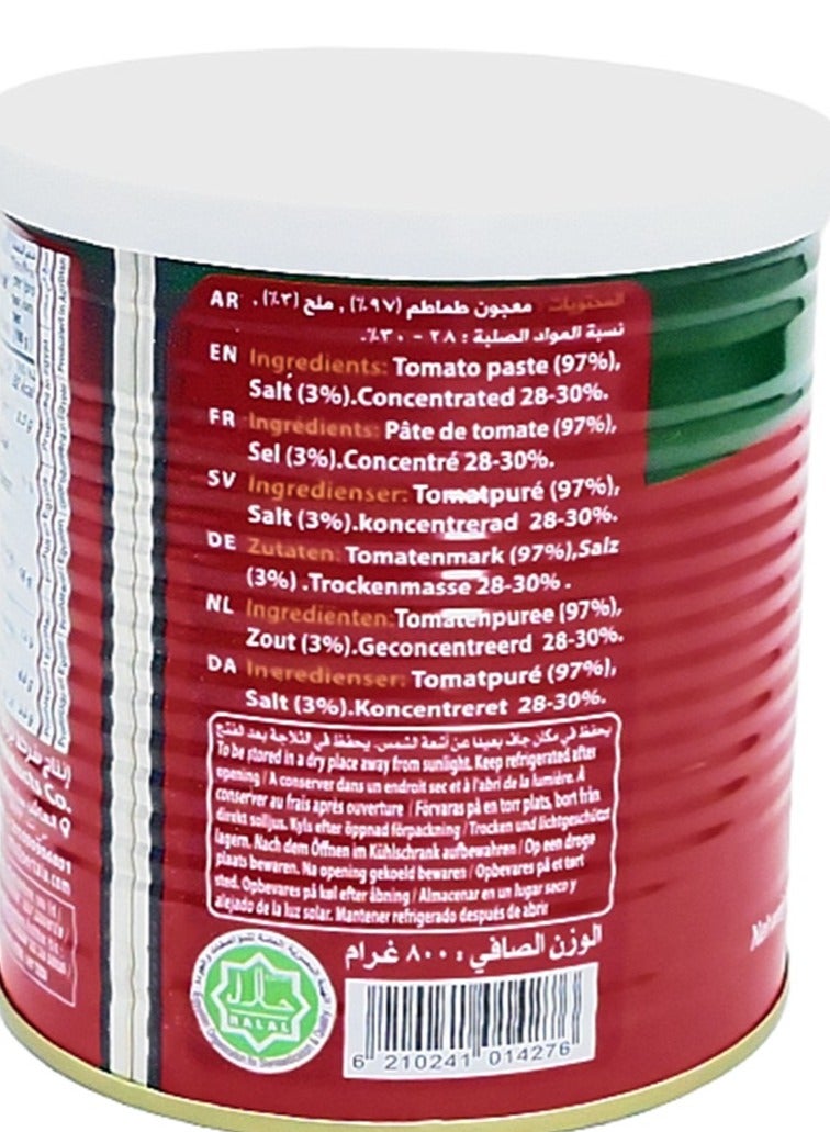 درة معجون الطماطم مضاعف التركيز 800 جرام - Image 3