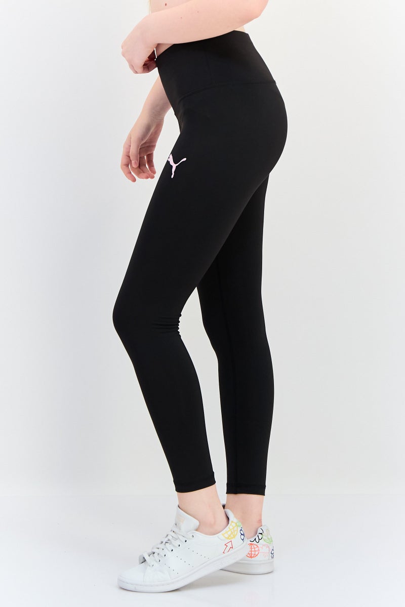 PUMA Women Sportswear Fit Brand Logo Training Leggings, Black - Image 2