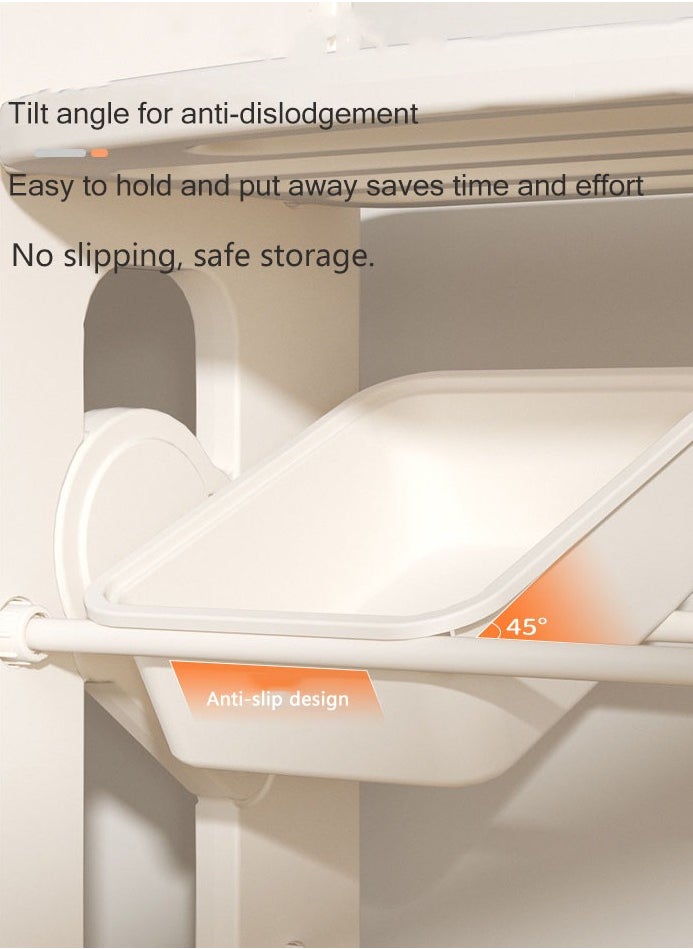 Arabest - Kids Multifunctional Bookshelf, and Toy Storage Shelf, Baby Toy Storage Cabinet, Book Shelf - Image 1