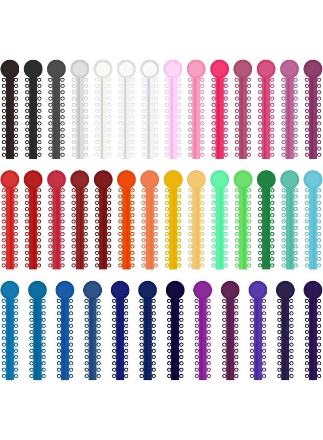 Bilkeru 1040 Pcs Multi-Color Rubber Bands, Orthodontic Ligature Ties Kit - O-Rings Braces Dental Ties For Orthodontic Procedures And Dental Braces (40 Items) - Image 1