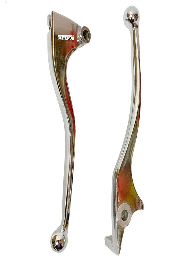 OZANGO Bike Heavy Duty Brake and Clutch Lever Only Bs3| BS4 & BS6 Models Set of (1 Pair) Chrome Suitable for RE Battle Green - Image 5