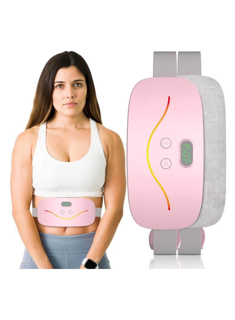 Menstrual Heating Pad Cordless, Fast Heating with 3 Heat Levels, 3 Massage Modes, Relief for Back Pain, Ideal Gift for Women and Girls - Image 1