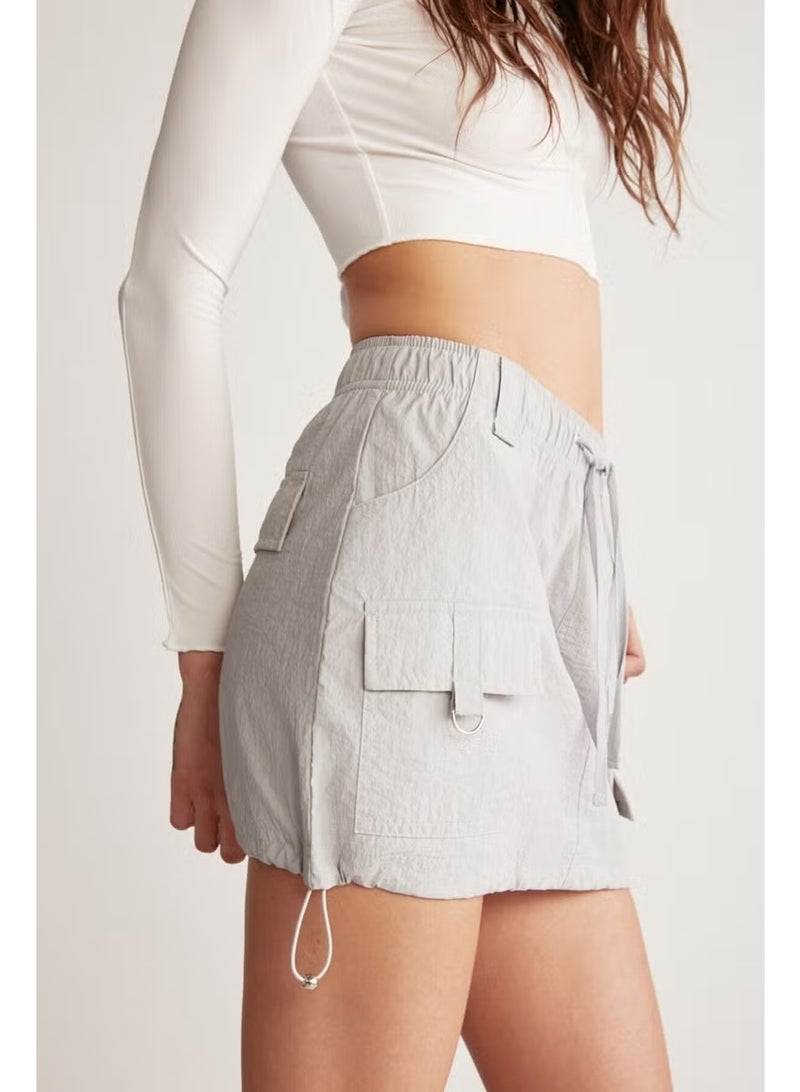 GRIMELANGE Sally Relaxed Gray Skirt - Image 2