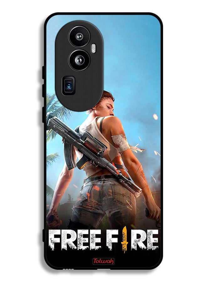 Tolwak Oppo Reno10 Pro Plus Protective Case Cover Free Fire - Image 1