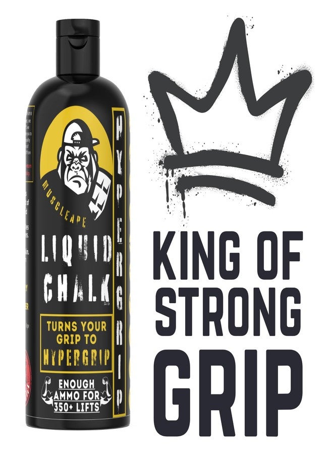 Muscleape Liquid Chalk 200ml with Smelling Salt| Perfect Combo for Powerlifters| Get A Steel Like Grip & Power of Strongest Smelling Salt. for All Gym & Strength Athletes. - Image 2