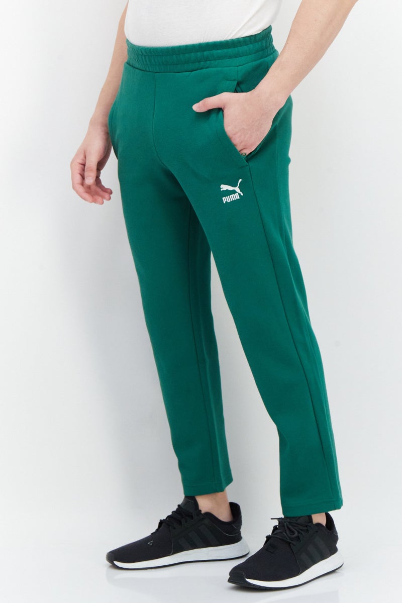 PUMA Men Sportswear Fit Training Pants, Green - Image 4