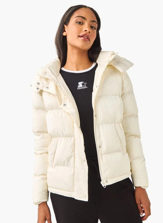 Kappa Kappa Women Hooded Puffer Jacket