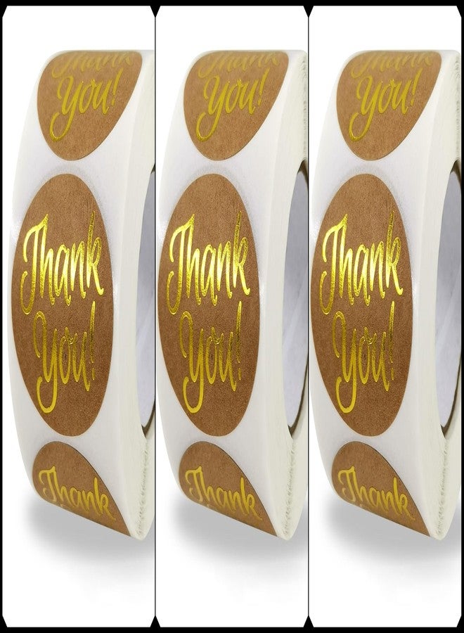 Touchcart 500 Pcs 1-Inch Thank You for Supporting My Business Gift Stickers - Perfect Handmade Paper Labels for Crafting, Card Making, and Packaging (Thank You) - Image 2