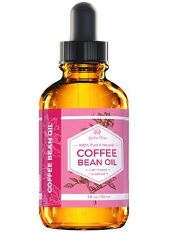 Leven Rose Leven Rose Coffee Bean Oil 1 oz - 100% Natural Cold Pressed Oil - Unrefined Coffee Oil for Skin and Hair  - Image 2
