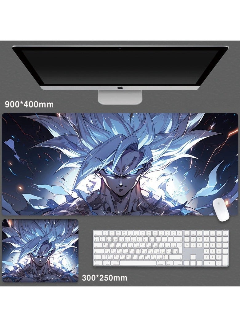 KUYING Dragon Ball Super Large Gaming Computer Keyboard and Mouse Pad 