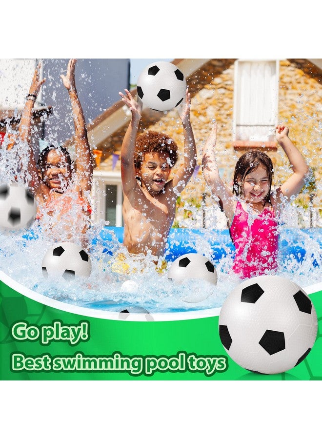 Civaner 20 Pieces Mini Inflatable Balls Basketball Baseball Beach Float Ball Soccer Baseball Mini Hoop Ball Pool Ball Toys For Kids Summer Sports Game Party Supplies 4 Inches(Soccer Style) - Image 3