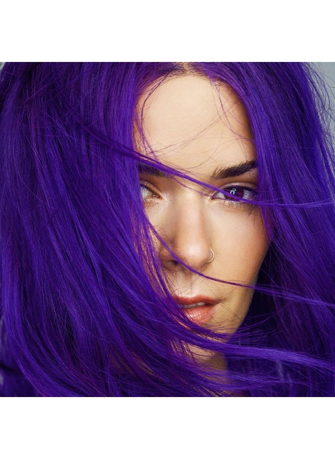 Good Dye Young - Semi Permanent Purple Hair Dye (Ppl Eater) Uv Protective Temporary Hair Color Lasts 1524+ Washes Conditioning Purple Hair Dye - Image 1