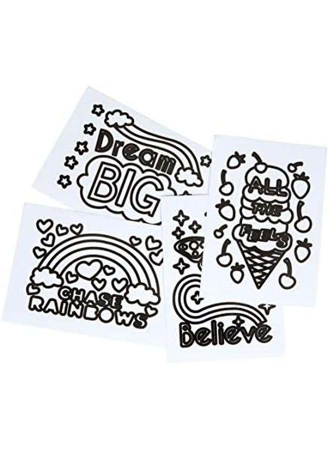 كرايولا مجموعة أنشطة لعب الكلمات الفنية من Sprinkle Art - Image 3