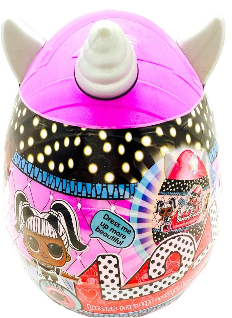 Generic - Each egg contains an exclusive L.O.L. Surprise doll from the Lights Glitter series. Surprise: When you open the egg, you will discover different surprises, - Image 1