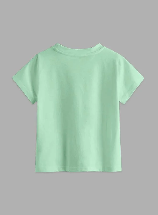 كوديز تيشيرت أطفال قطني بطبعة جرافيك