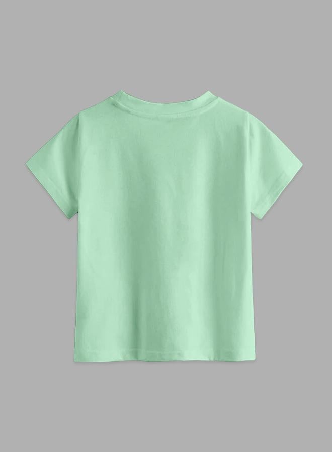 كوديز تيشيرت أطفال قطني بطبعة جرافيك - Image 2