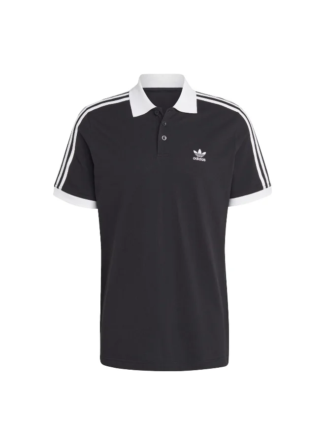 اديداس اوريجينالز adidas 3-STRIPE POLO Black Originals Men POLO SHIRTS